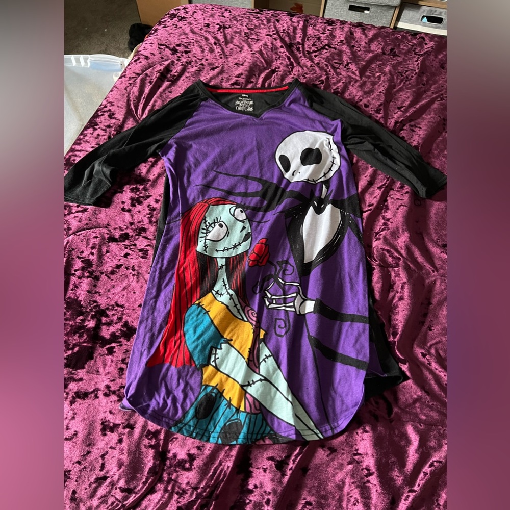 nightmare before christmas nightgown
